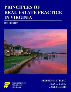 principles of real estate practice in virginia book cover image