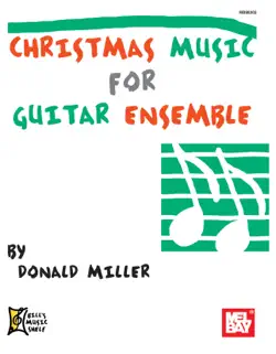 christmas music for guitar ensemble book cover image