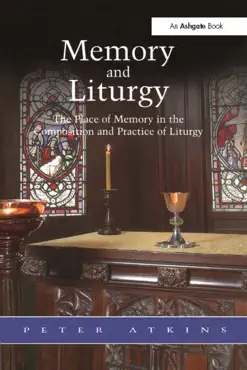 memory and liturgy book cover image