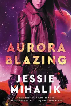 aurora blazing book cover image