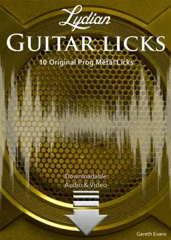 lydian guitar licks book cover image