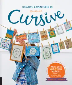 creative adventures in cursive book cover image