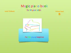 magic piano book for 4 year olds b book cover image