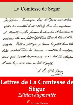 lettres de la comtesse de ségur – suivi d'annexes imagen de la portada del libro