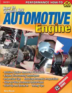 how to rebuild any automotive engine book cover image