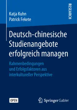 deutsch-chinesische studienangebote erfolgreich managen book cover image