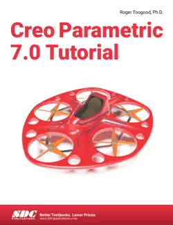 creo parametric 7.0 tutorial book cover image