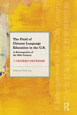 the field of chinese language education in the u.s. book cover image