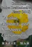 Comments on Janice Breidenbach’s Essay (2018) "Action, Agency, and Substance Causation" sinopsis y comentarios