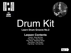 drum groove no. 2 lesson book cover image
