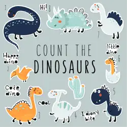 count the dinosaurs book cover image