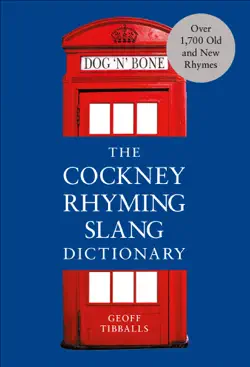 the cockney rhyming slang dictionary book cover image