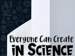 everyone can create in science book cover image