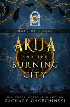 arija and the burning city book cover image