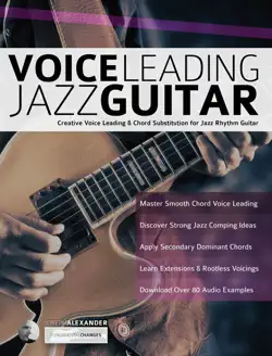 voice leading jazz guitar book cover image