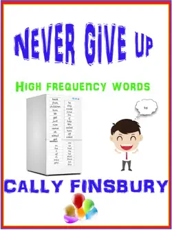 never give up high frequency words book cover image