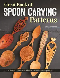 great book of spoon carving patterns book cover image
