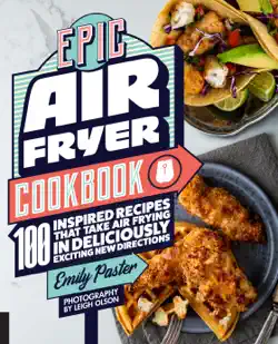 epic air fryer cookbook book cover image