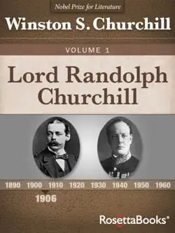 lord randolph churchill volume 1 book cover image