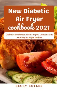 new diabetic air fryer cookbook 2021 book cover image