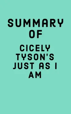 summary of cicely tyson's just as i am book cover image