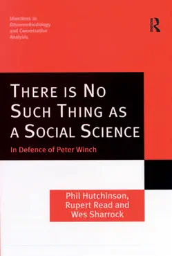 there is no such thing as a social science book cover image