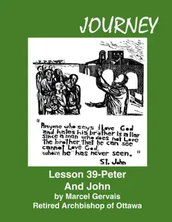 journey lesson 39 peter and john book cover image