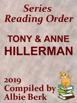 tony & anne hillerman: best series reading order - updated 2019 - compiled by albie berk book cover image