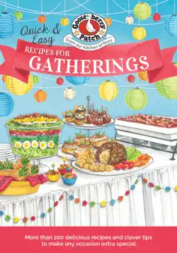 quick & easy recipes for a gathering book cover image
