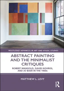 abstract painting and the minimalist critiques book cover image