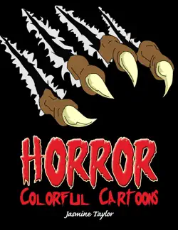 horror colorful cartoons book cover image