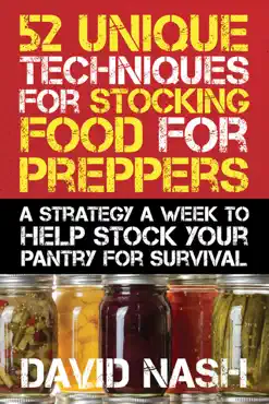 52 unique techniques for stocking food for preppers book cover image