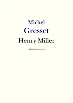 henry miller book cover image