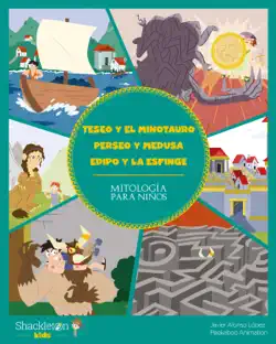 teseo y el minotauro. perseo y medusa. edipo y la esfinge book cover image
