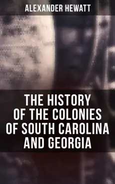 the history of the colonies of south carolina and georgia book cover image