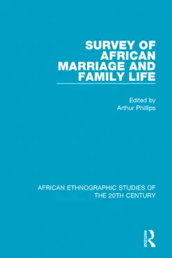 survey of african marriage and family life book cover image