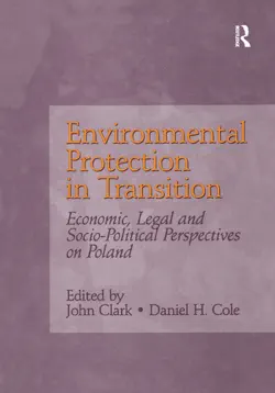 environmental protection in transition book cover image