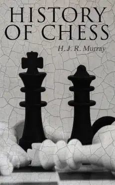 history of chess book cover image