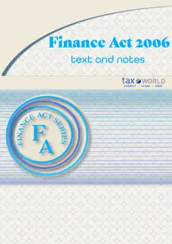 finance act 2006 book cover image