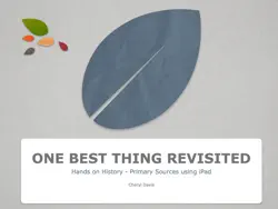 one best thing revisited book cover image