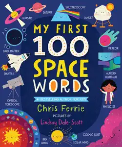 my first 100 space words book cover image