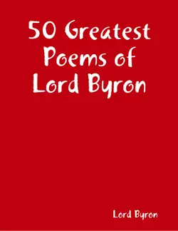 50 greatest poems of lord byron imagen de la portada del libro
