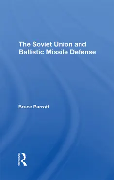 the soviet union and ballistic missile defense book cover image