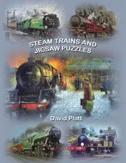 steam trains and jigsaw puzzles book cover image