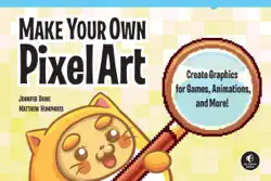 make your own pixel art book cover image