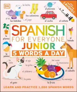 spanish for everyone junior 5 words a day book cover image