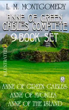 anne of green gables complete 9 book set (illustrated) book cover image