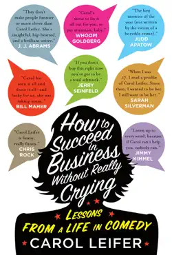 how to succeed in business without really crying book cover image