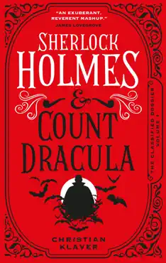 sherlock holmes and count dracula book cover image
