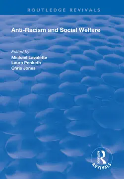 anti-racism and social welfare book cover image